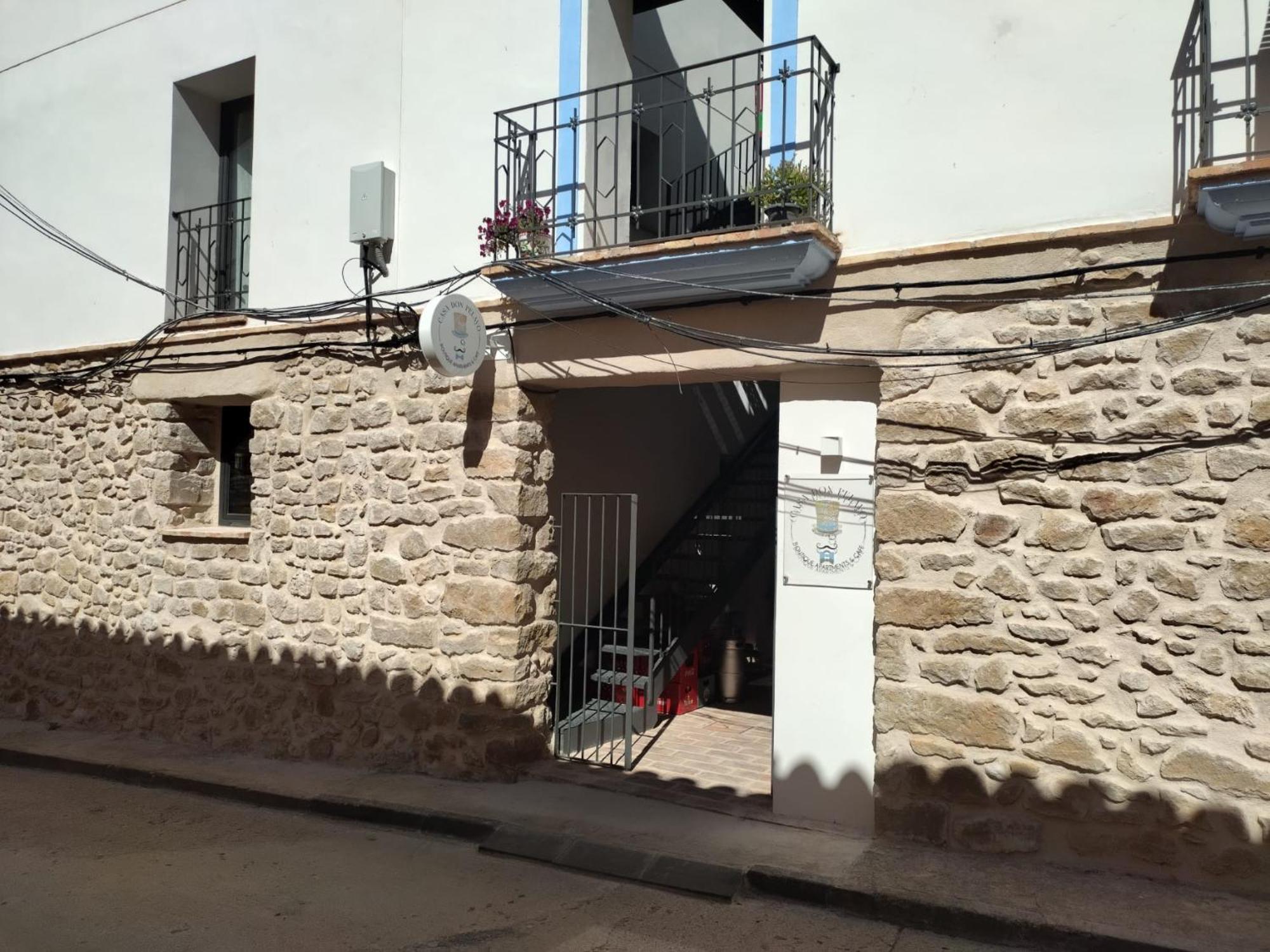 Casa Don Pelayo Boutique Apartments & Cafe Valderrobres Eksteriør bilde