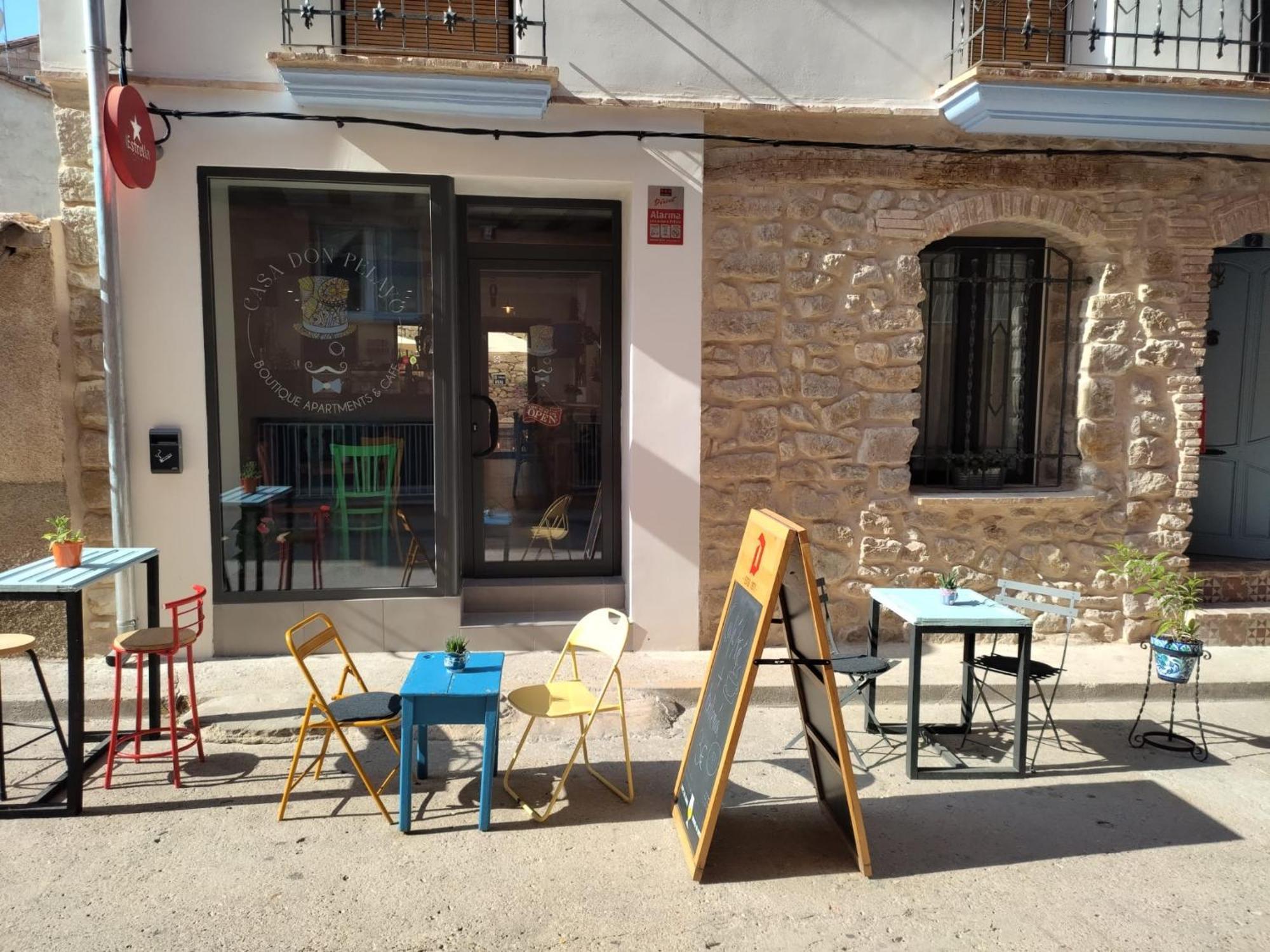 Casa Don Pelayo Boutique Apartments & Cafe Valderrobres Eksteriør bilde